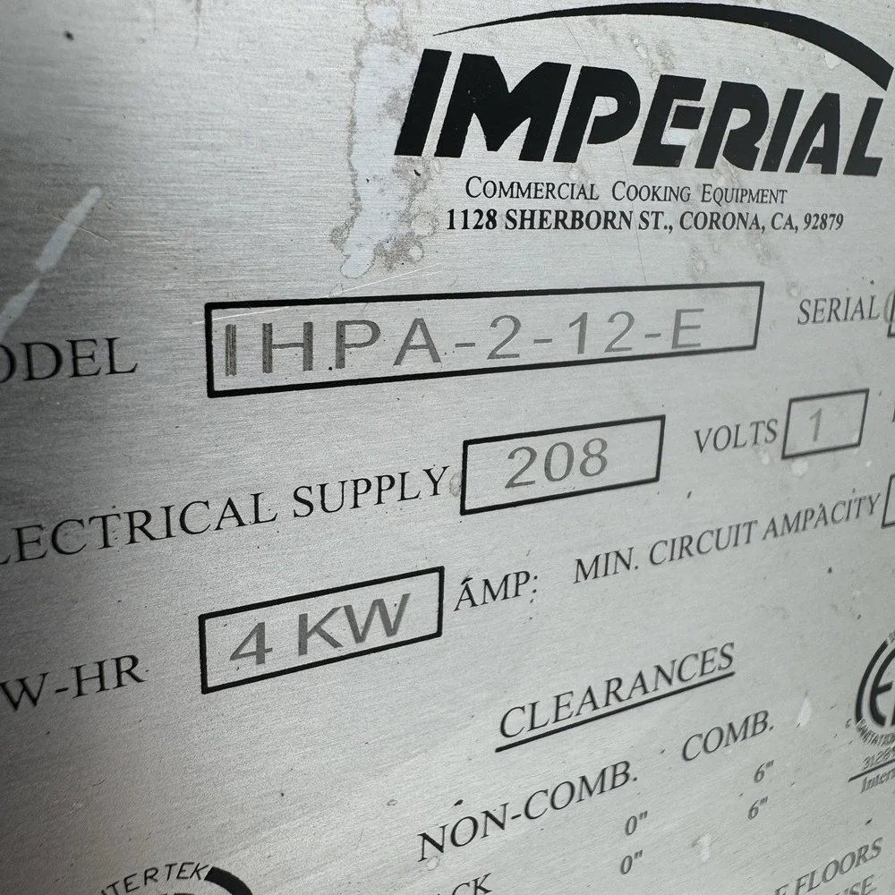 Used Imperial IHPA-2-12-E 12
